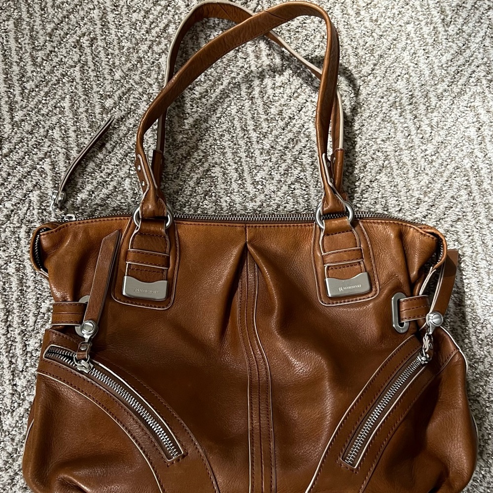 MAKOWSKI leather NWOT handbag
